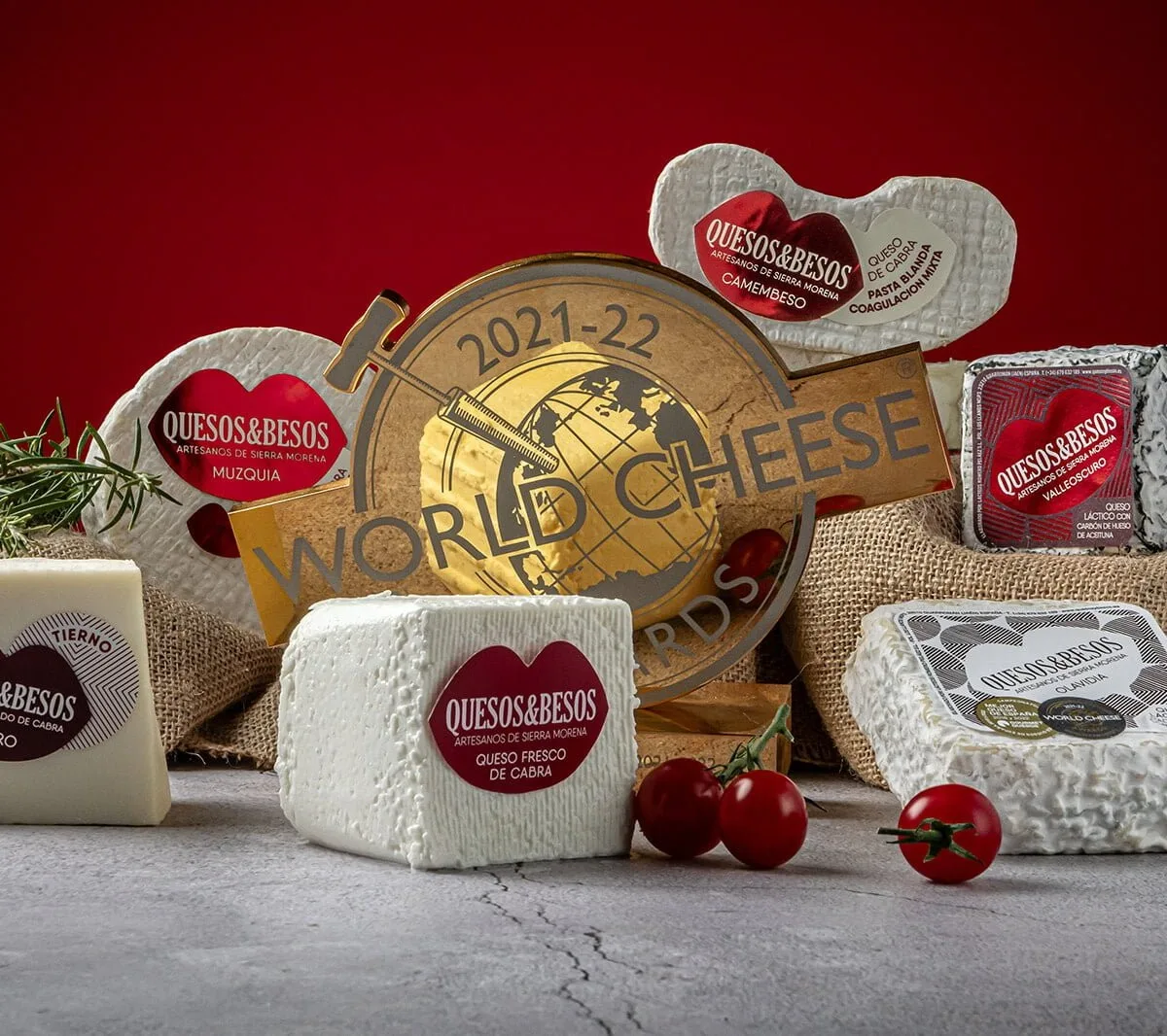 Experiencia 6 Quesos y Besos premiados World Cheese Awards