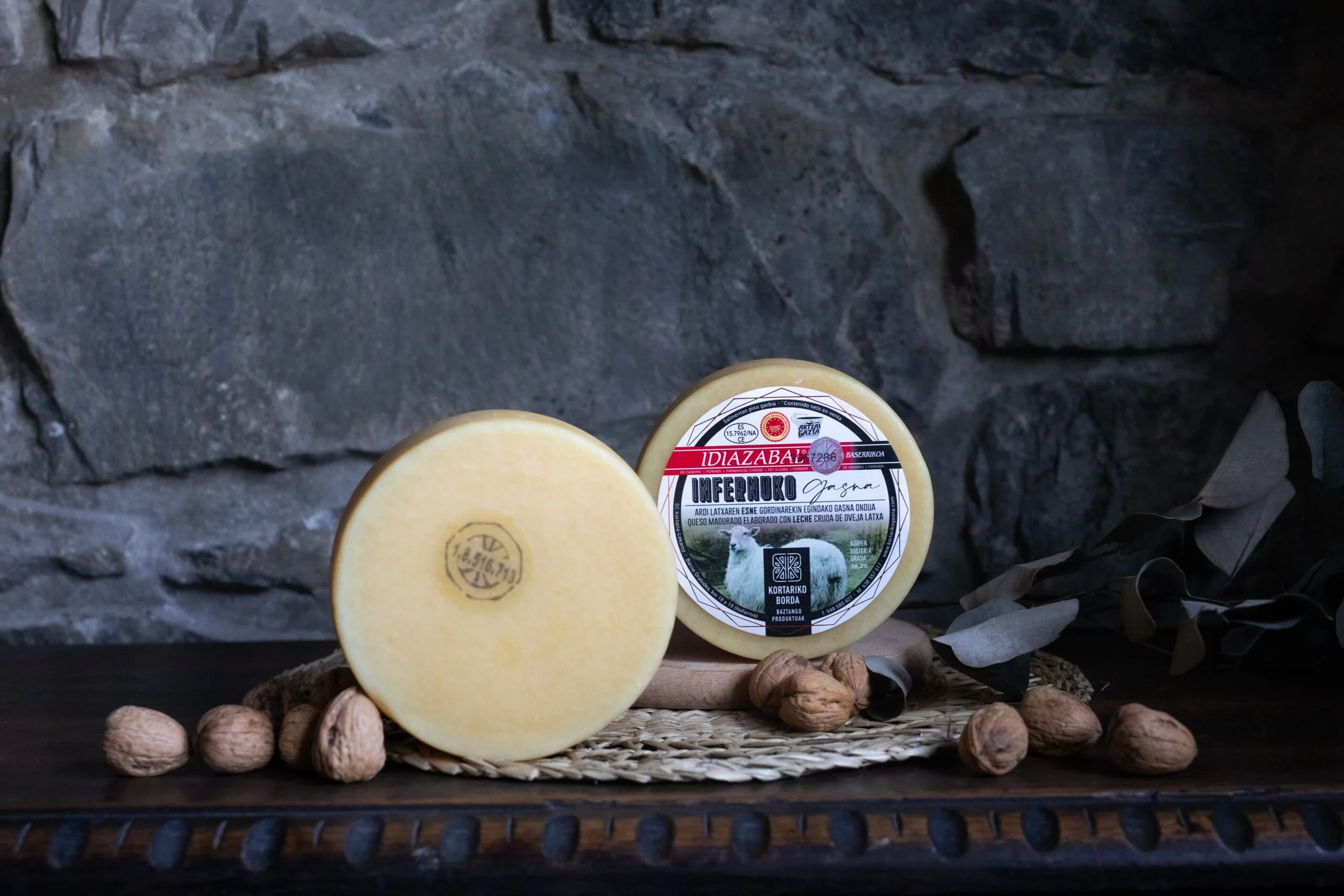 Queso idiazabal Infernuko