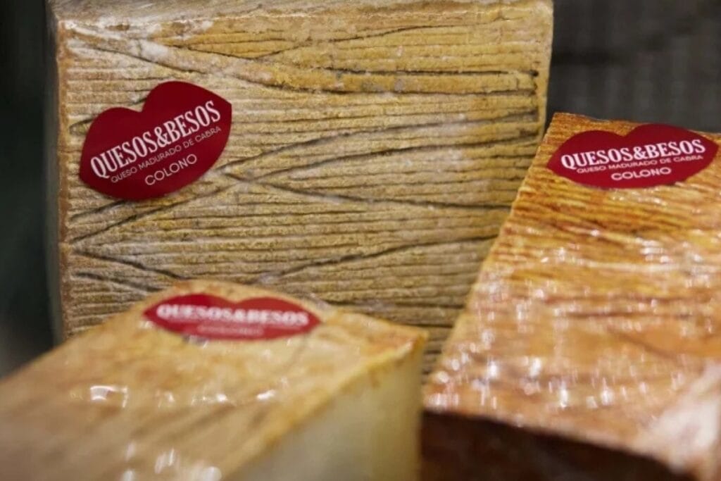 Queso madurado de cabra colono