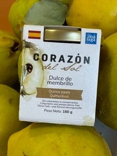 Dulce de membrillo natural (tarro de cristal)