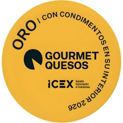 Valleclaro, medalla de Oro GourmetQuesos 2026 (Quesos con Condimentos en su Interior)
